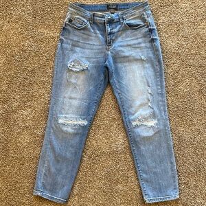 Judy Blue Boyfriend Fit Ankle Jeans size 11/30